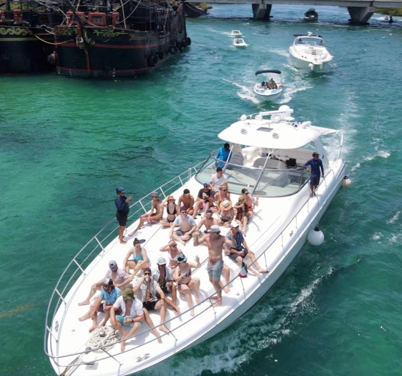 60 FT - SEA RAY SUNDANCER - TRTN - UP TO 20 PAX - STARTING FROM $31,000 MXN