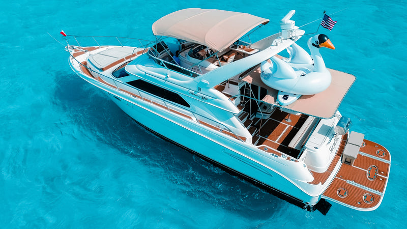 50 FT - SEA RAY FLYBRIDGE - SMNKY - UP TO 18 PAX - STARTING FROM $26,000 MXN - ISLA MUJERES