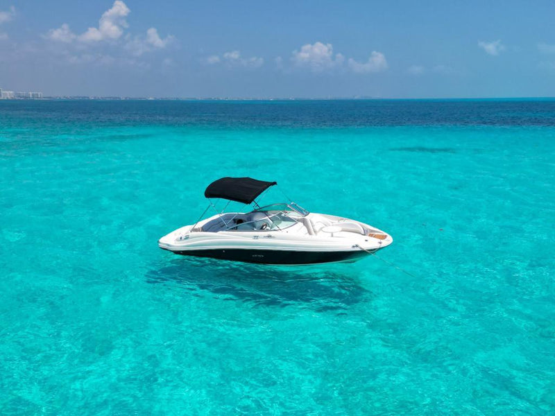 27 FT - SEARAY SUNDANCER- LBT - UP TO 8 PAX - STARTING FROM $10,000 MXN -ISLA MUJERES