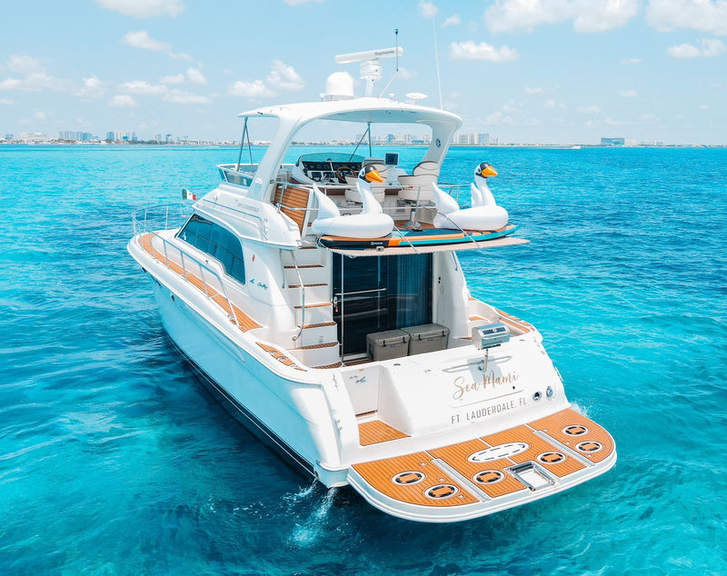 52 FT - SEA RAY FLYBRIDGE - SMM - UP TO 20 PAX - STARTING FROM $26,000 MXN