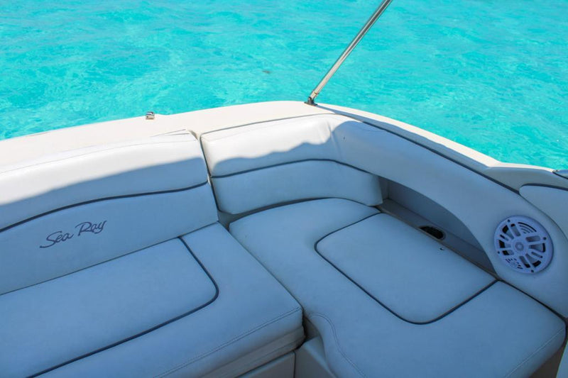 27 FT - SEARAY SUNDANCER- LBT - UP TO 8 PAX - STARTING FROM $10,000 MXN -ISLA MUJERES