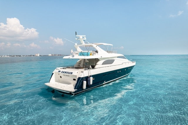 72 FT - FERRETI - MRCNC - UP TO 18 PAX - STARTING FROM $68,000 MXN