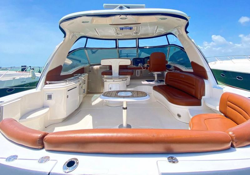 55 FT - SEA RAY SUNDANCER - CHCK MT - UP TO 18 PAX - STARTING FROM $23,000 MXN